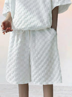 Casual Lockere Fit T-Hemd Set