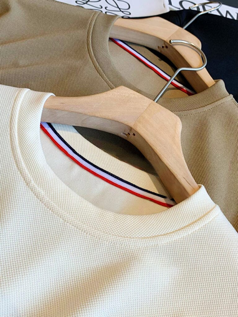 Cozy Gestreift Splicing Trainingsanzug Set