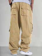 Lockere 100% Baumwolle Cargo Hose