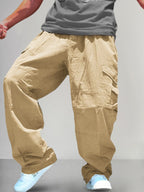 Lockere 100% Baumwolle Cargo Hose