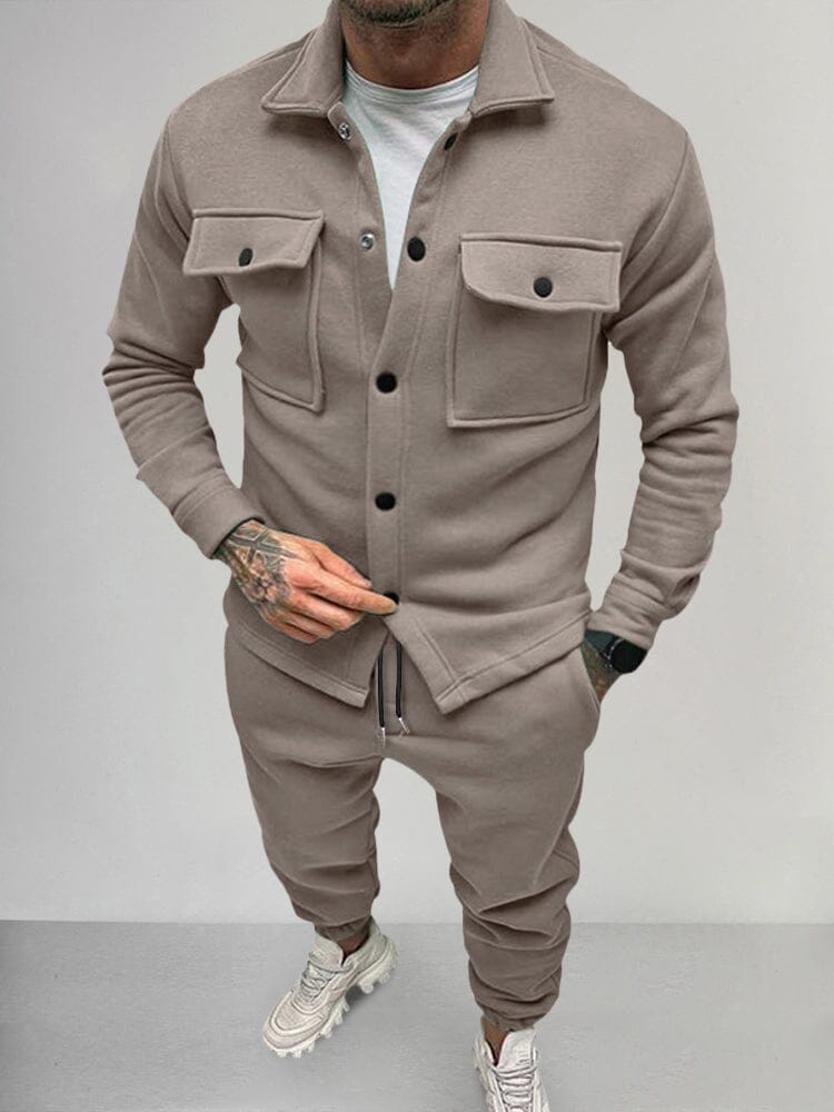 Casual Suede 2-Teil Set