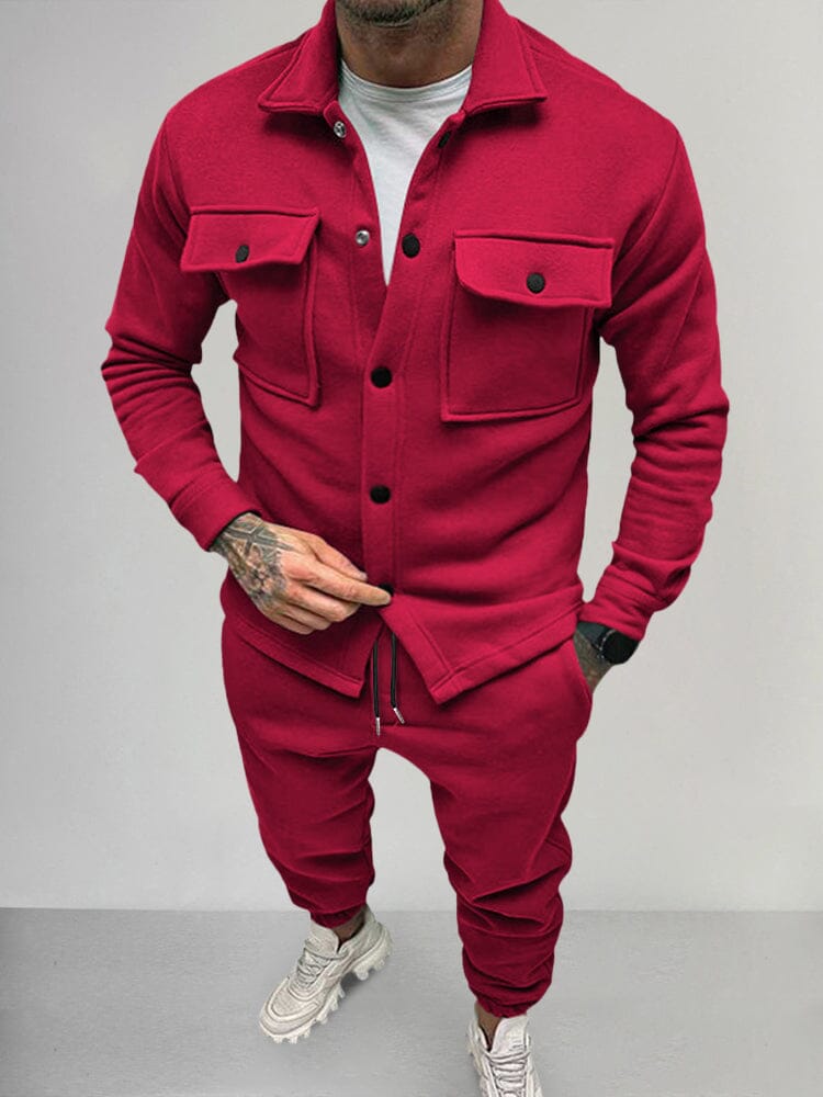 Casual Suede 2-Teil Set
