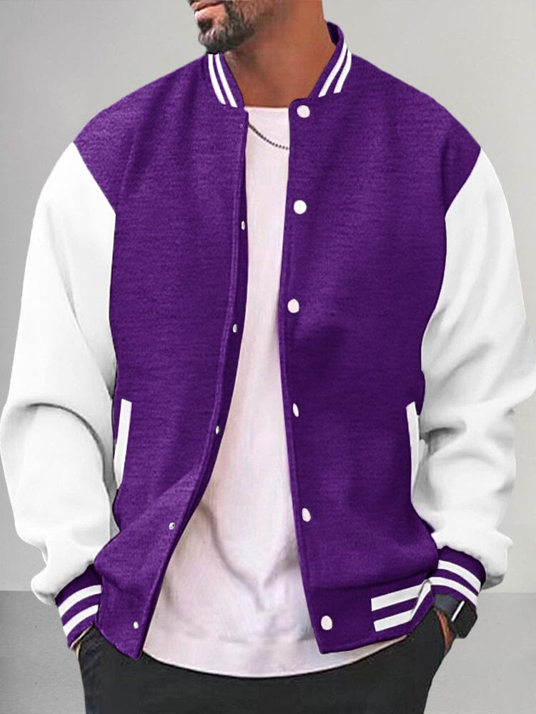 Casual Varsity Baseball Jacke