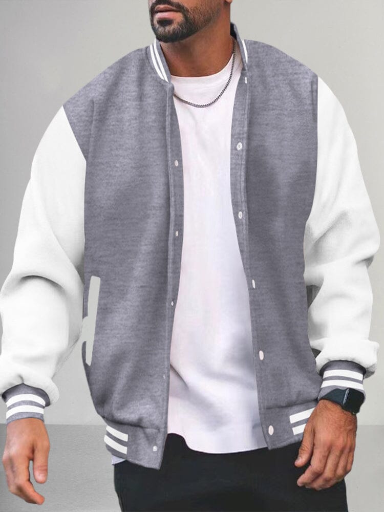 Casual Varsity Baseball Jacke