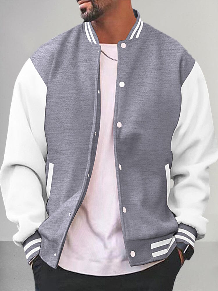Casual Varsity Baseball Jacke