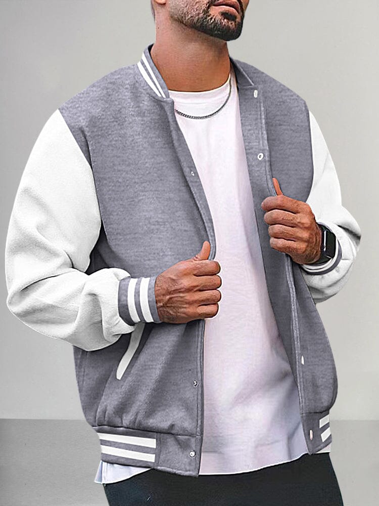 Casual Varsity Baseball Jacke