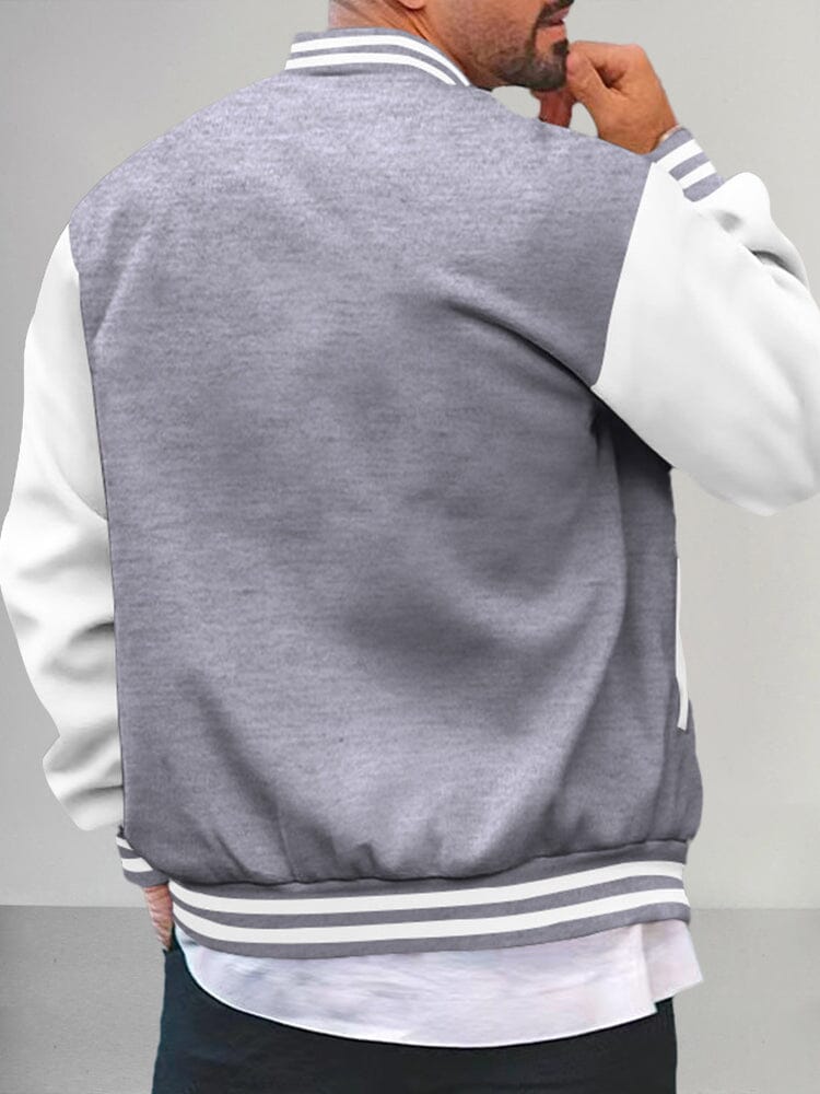Casual Varsity Baseball Jacke
