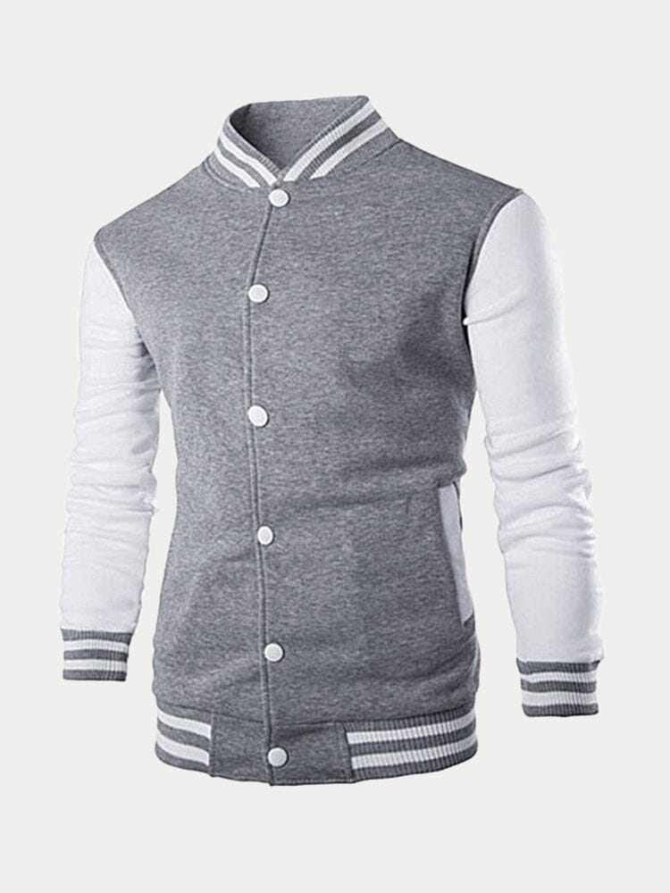 Casual Varsity Baseball Jacke