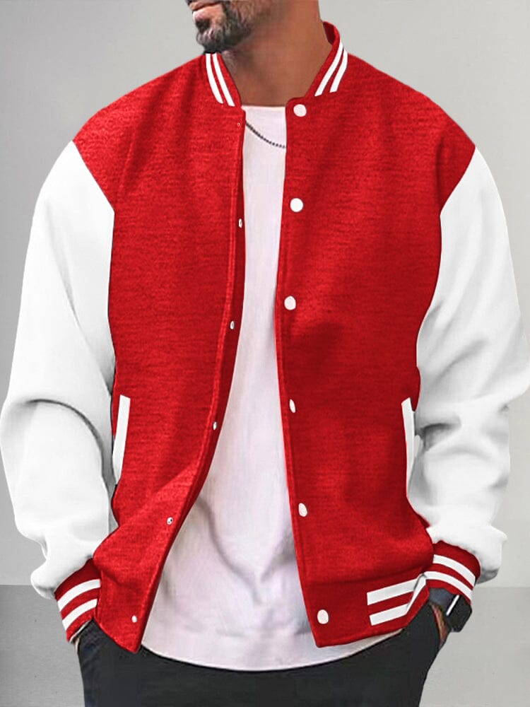 Casual Varsity Baseball Jacke