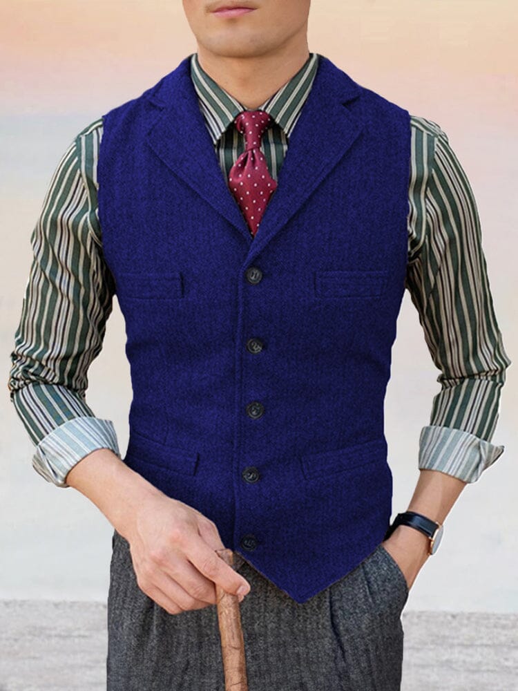 Klassisch Lapel Anzug Weste