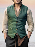 Vintage V-neck Weste