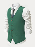 Vintage V-neck Weste