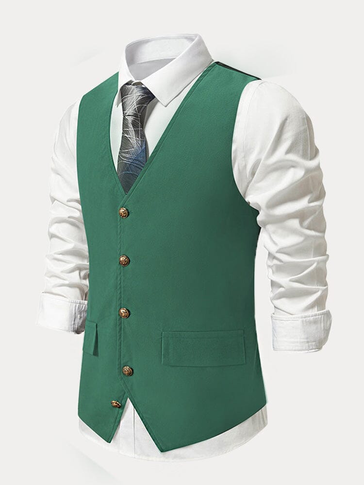 Vintage V-neck Weste