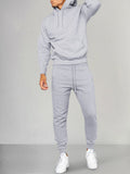 Casual Athleisure Hoodie Set