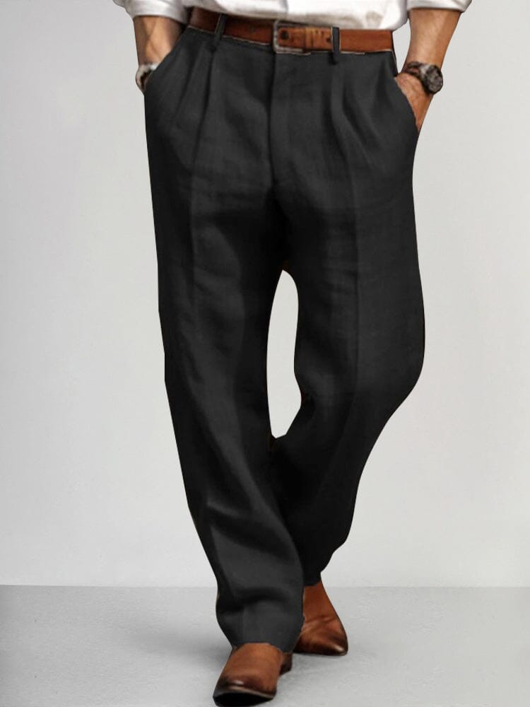 Premium Baumwolle Leinen Relax Hose