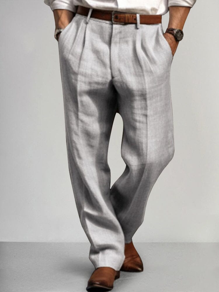 Premium Baumwolle Leinen Relax Hose