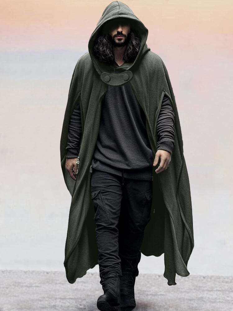 Stylish Mit Kapuze Cloak Cardigan
