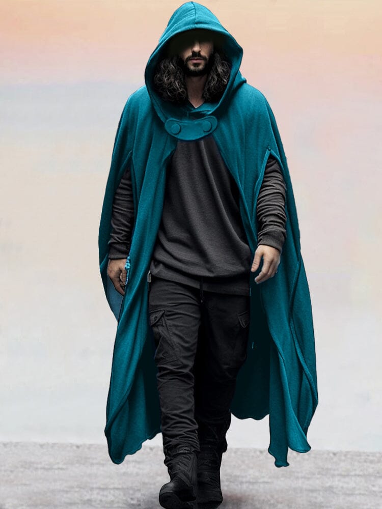 Stylish Mit Kapuze Cloak Cardigan