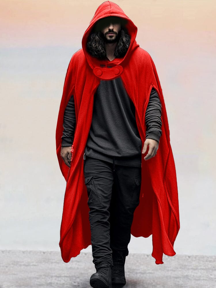 Stylish Mit Kapuze Cloak Cardigan