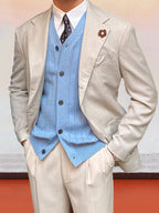 Elegant V-Neck Strick Cardigan