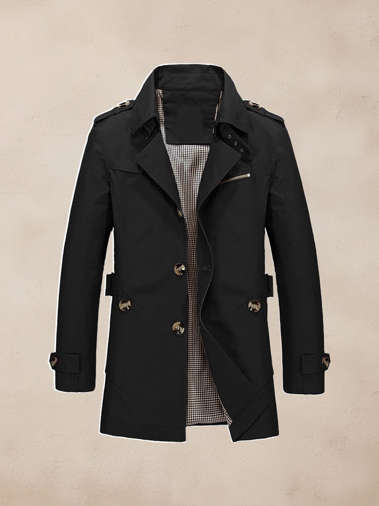 Klassisch Leisure Trench Mantel