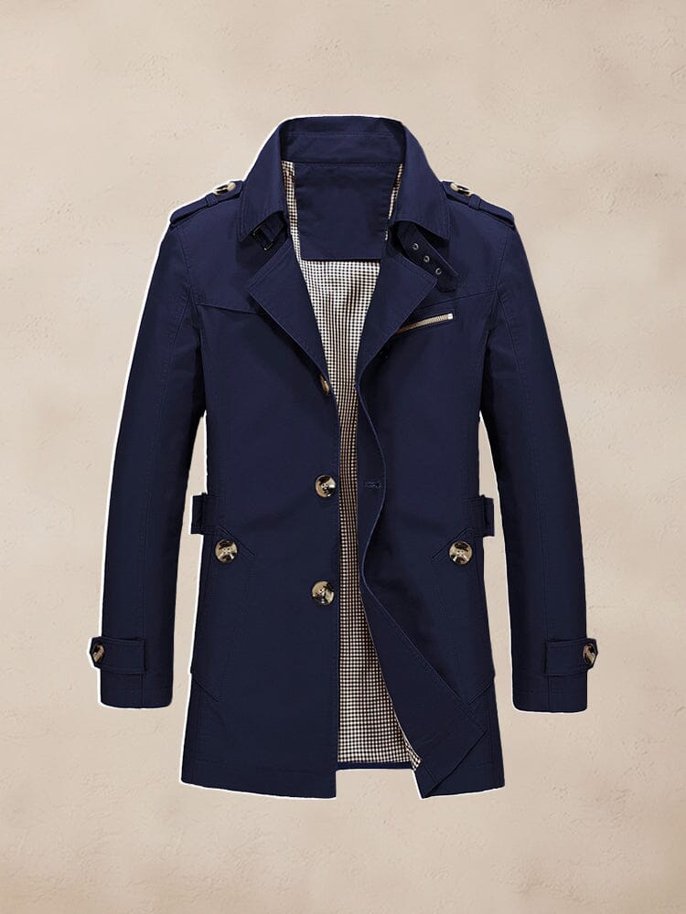 Klassisch Leisure Trench Mantel