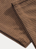 Casual Straight-Leg Corduroy Hose