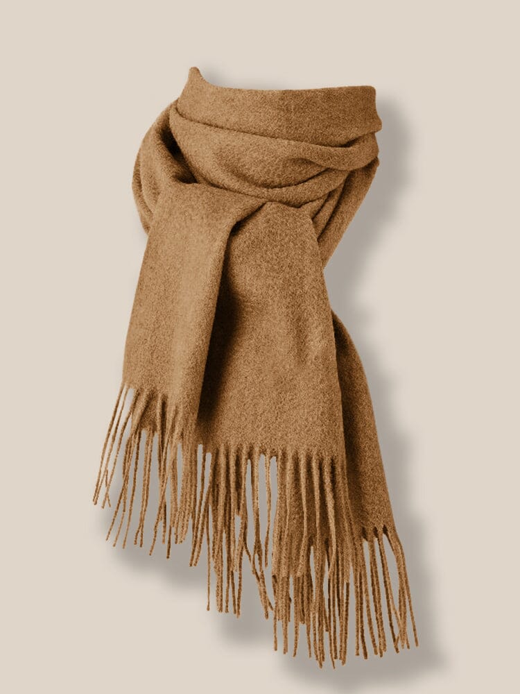 Comfy Tassel Faux Pashmina Schal
