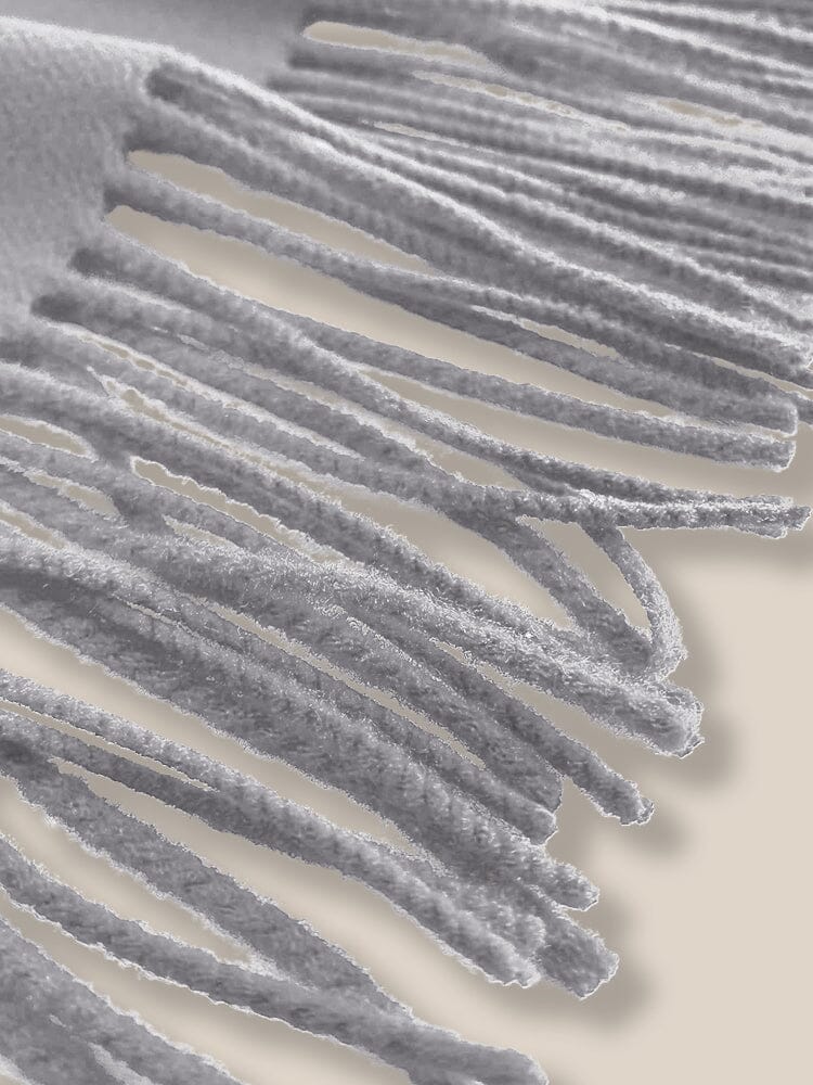 Comfy Tassel Faux Pashmina Schal