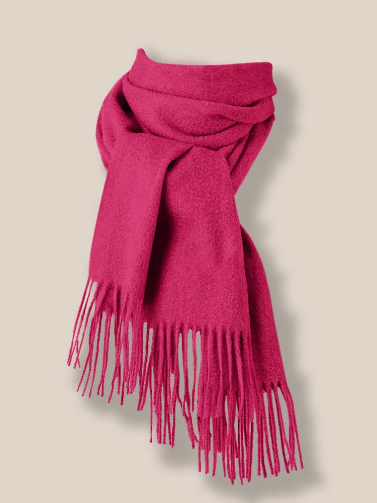 Comfy Tassel Faux Pashmina Schal