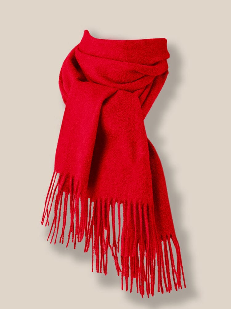 Comfy Tassel Faux Pashmina Schal