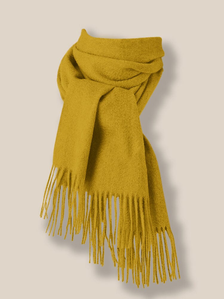 Comfy Tassel Faux Pashmina Schal