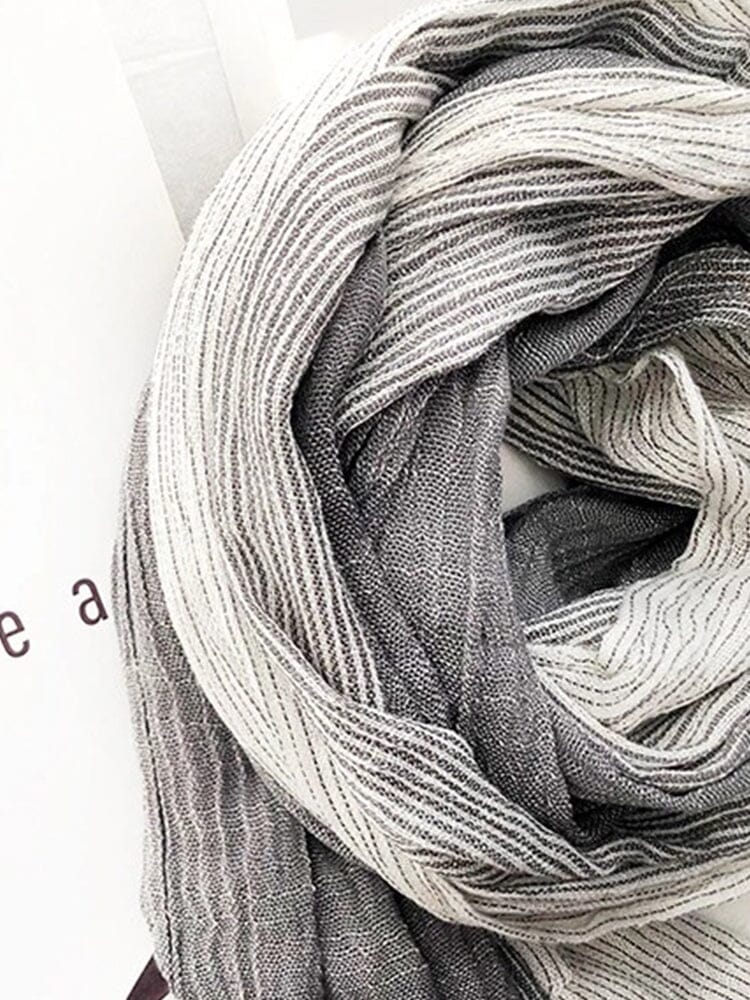 Soft 100% Baumwolle Tassel Schal