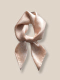 Sky-Friendly Printed Square Silk Schal