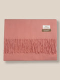 Soft Uni Tassel Schal