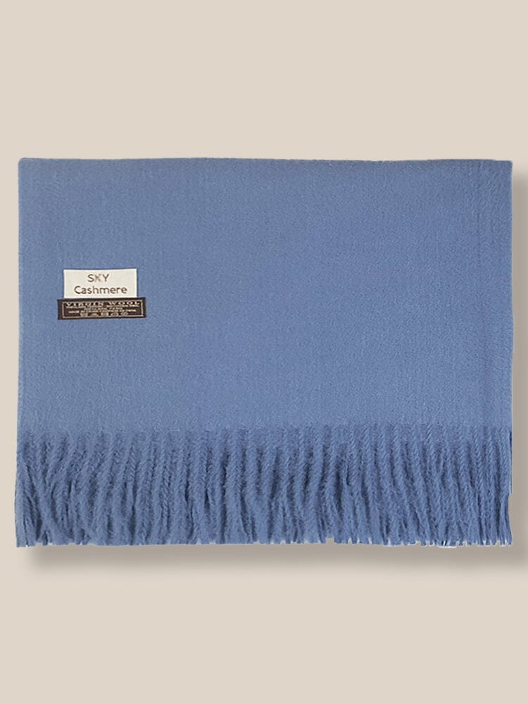 Soft Uni Tassel Schal
