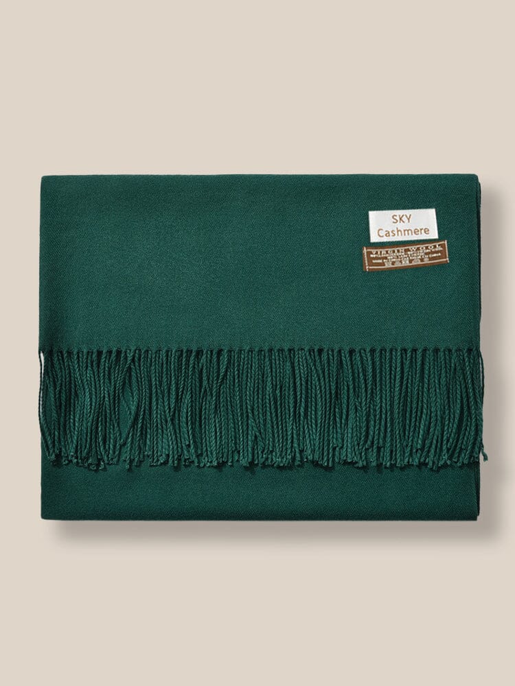Soft Uni Tassel Schal