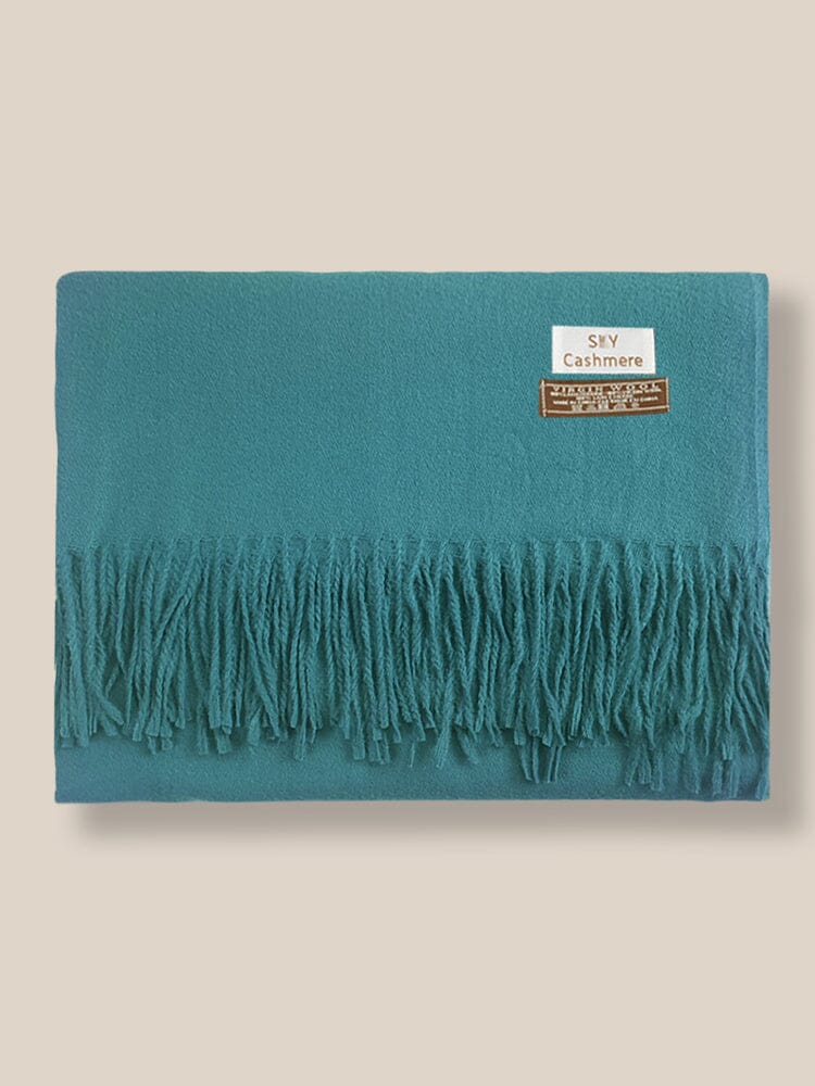 Soft Uni Tassel Schal