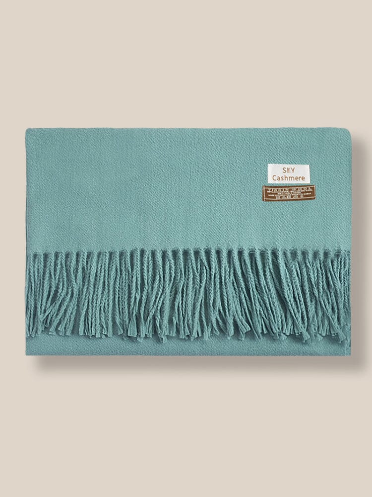 Soft Uni Tassel Schal
