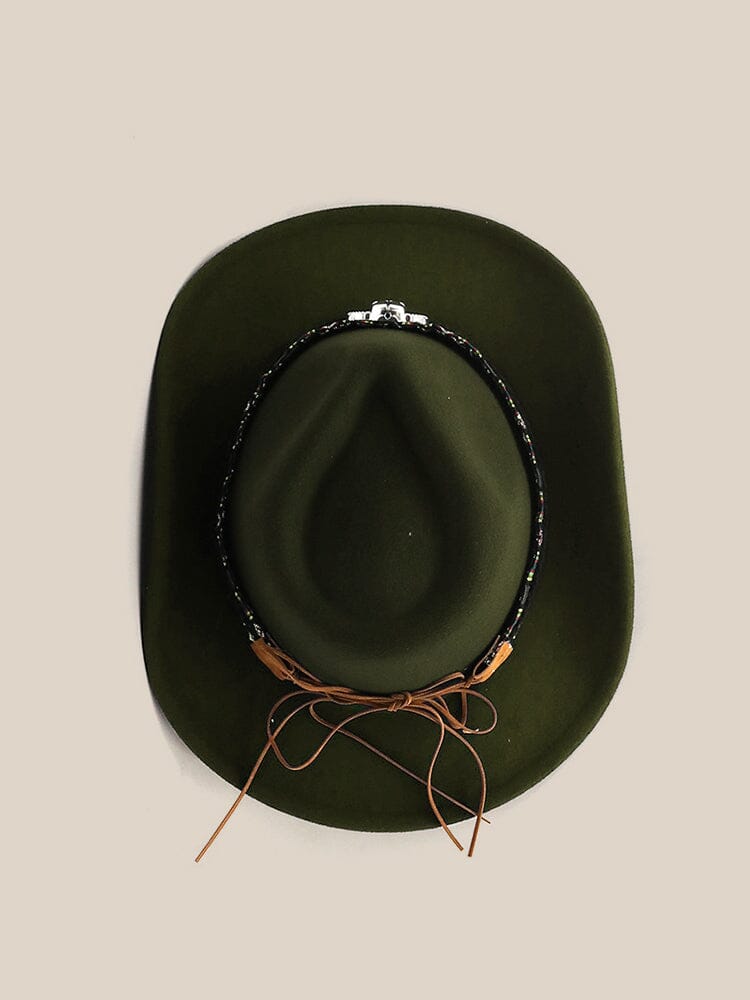 Klassisch 100% Wool Cowboy Hut