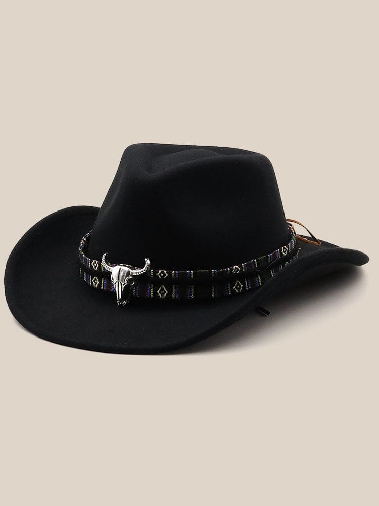 Klassisch 100% Wool Cowboy Hut