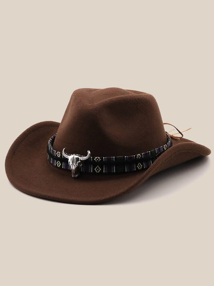 Klassisch 100% Wool Cowboy Hut