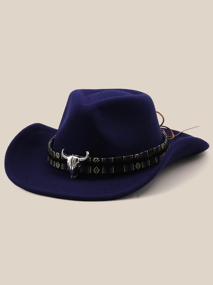 Klassisch 100% Wool Cowboy Hut