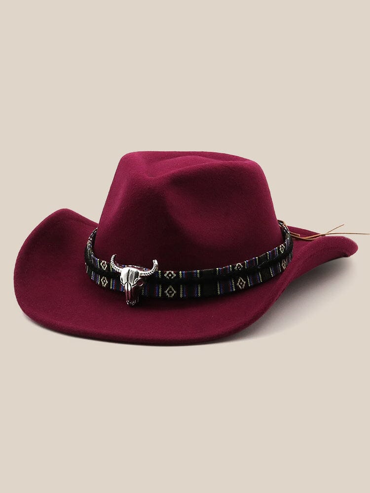 Klassisch 100% Wool Cowboy Hut