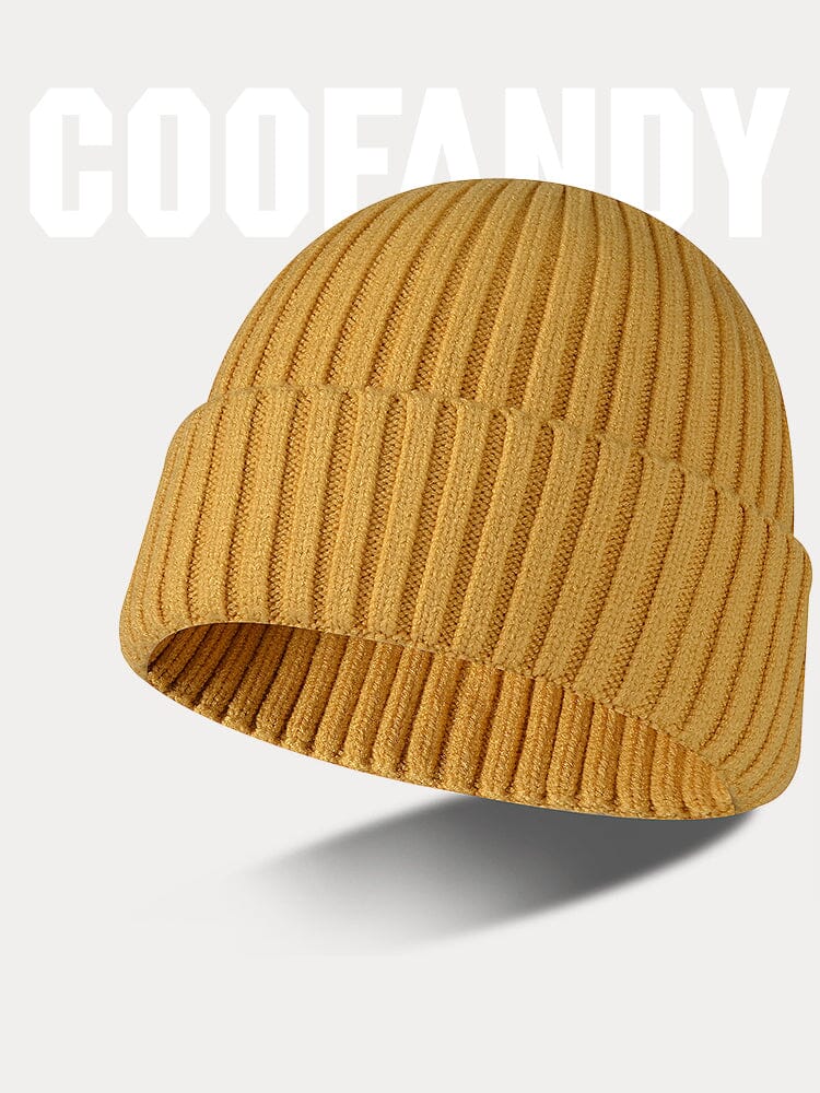 Minimalist Cuff Strick Beanie
