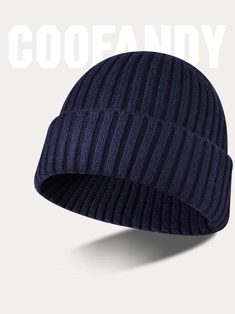 Minimalist Cuff Strick Beanie