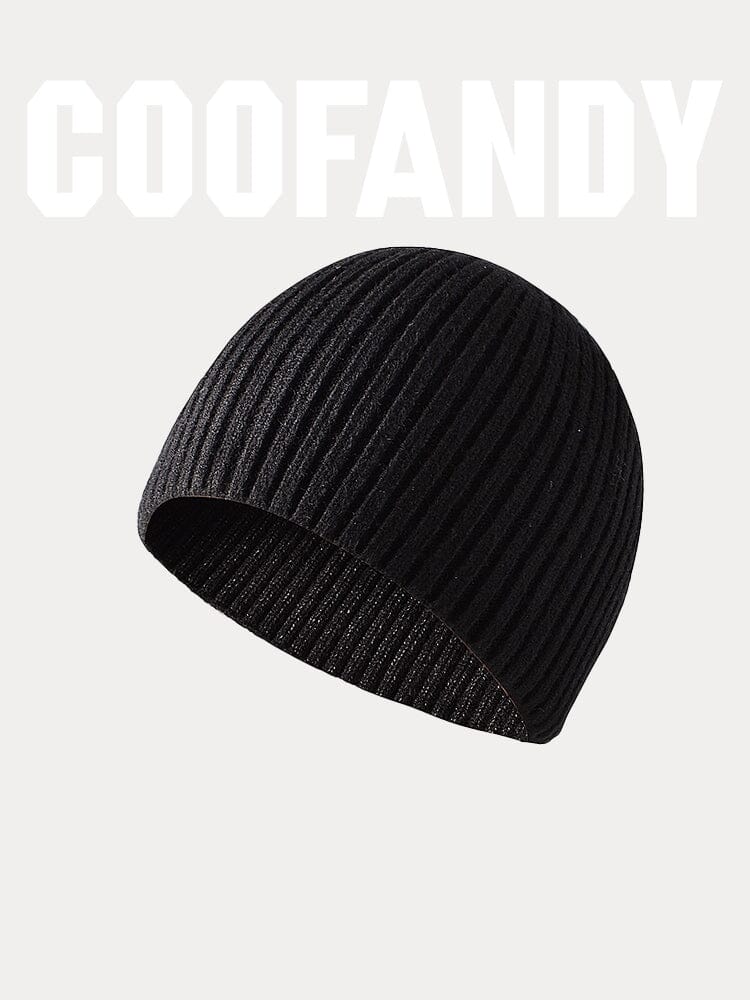 Klassisch Uni Strick Beanie