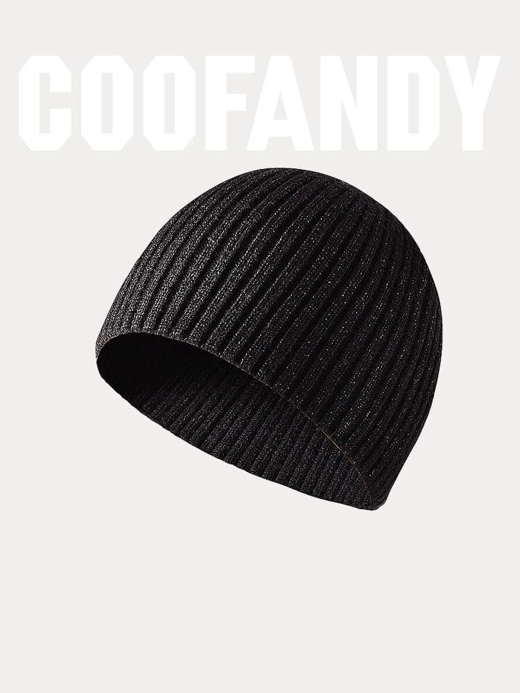 Klassisch Uni Strick Beanie