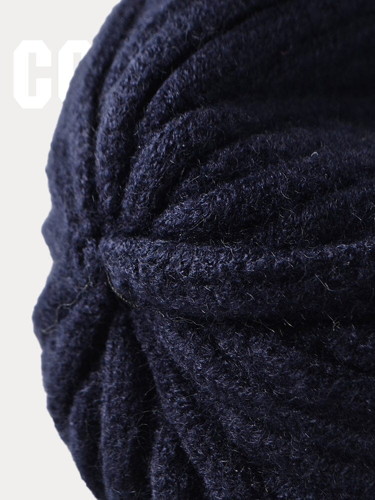 Klassisch Uni Strick Beanie