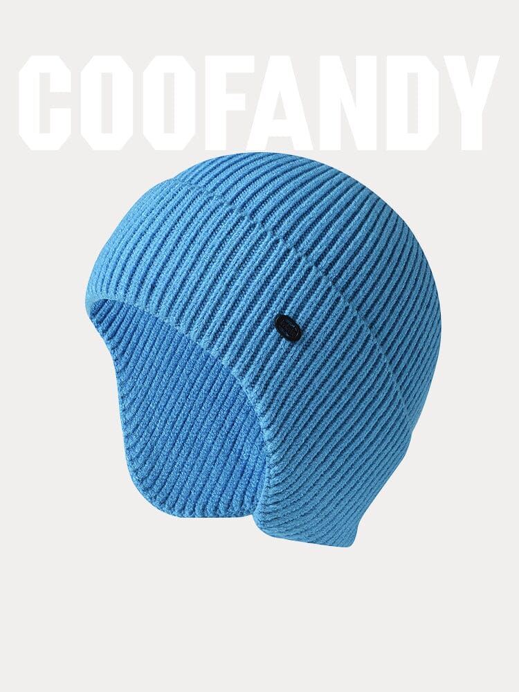 Windproof Ear Protection Strick Beanie